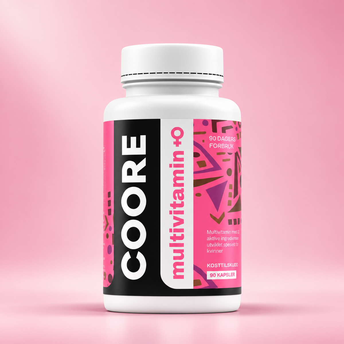 COORE Multivitamin+ Woman (90 Doser!)