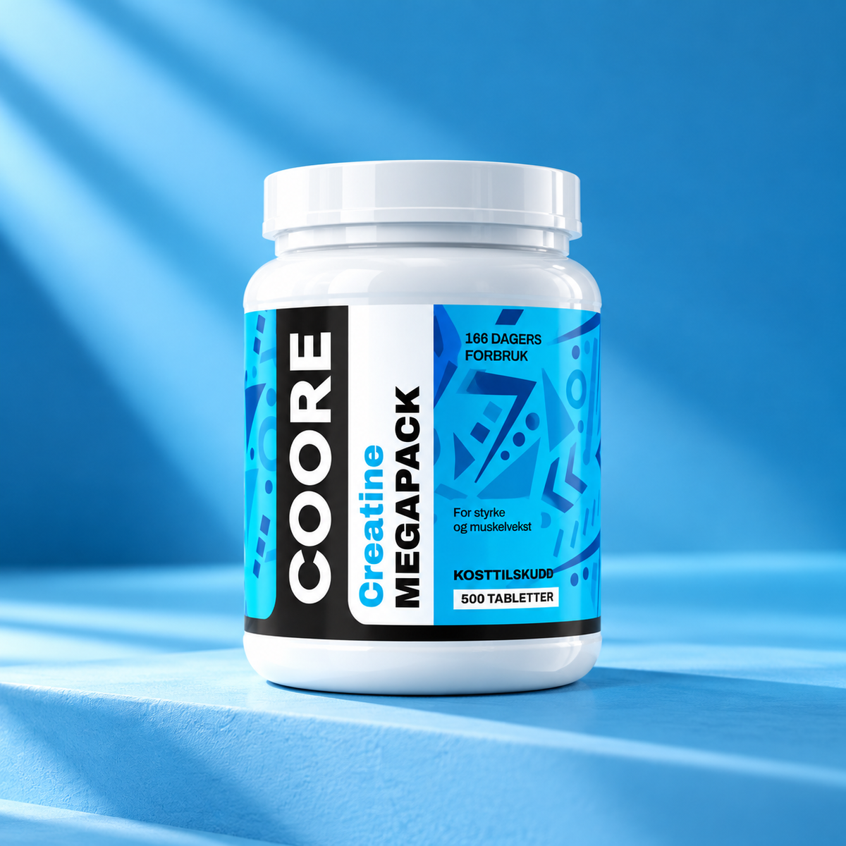 COORE Creatine Monohydrat+ - MEGAPACK 500 tabs
