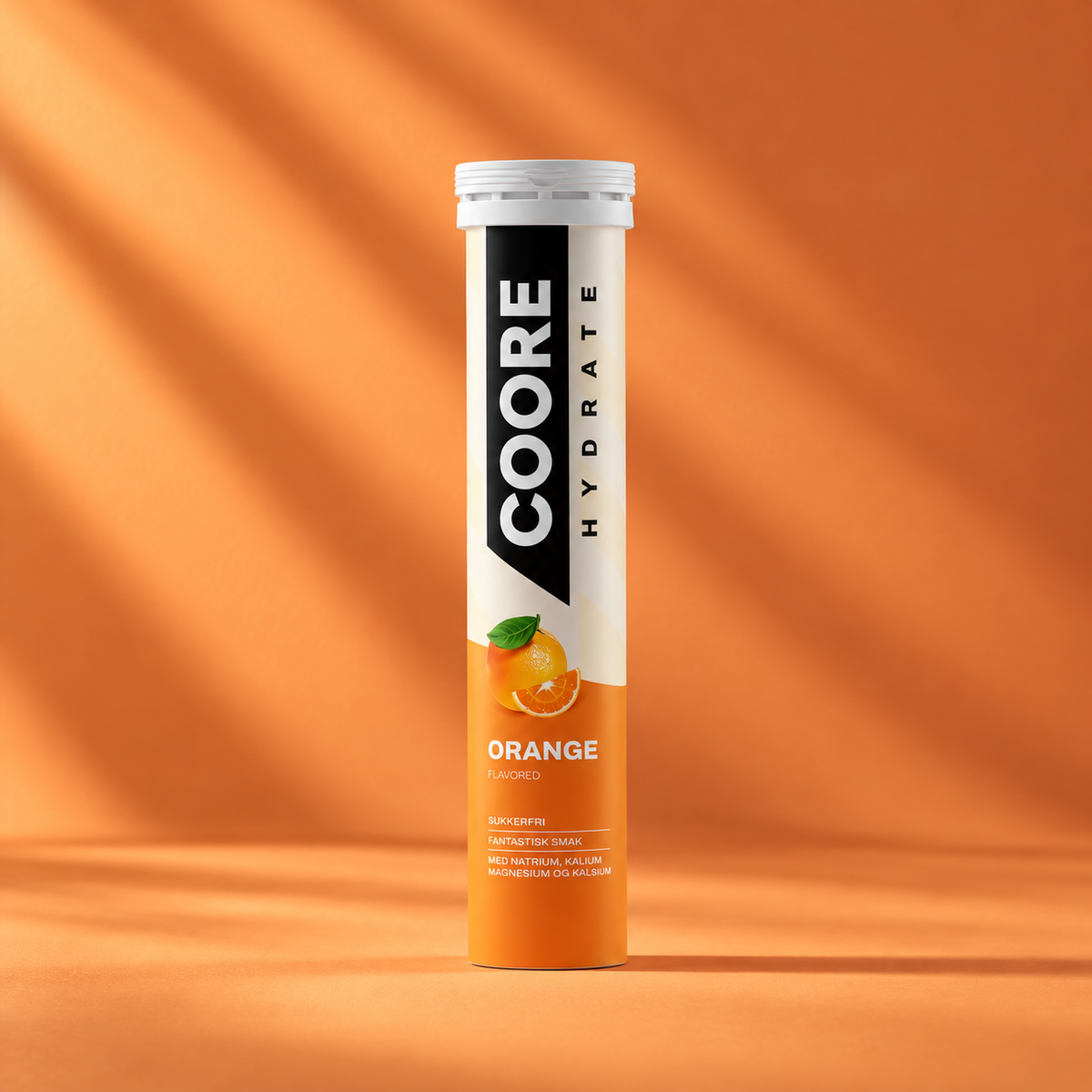 COORE Hydrate Electrolytes Orange - 20 Brusetabletter