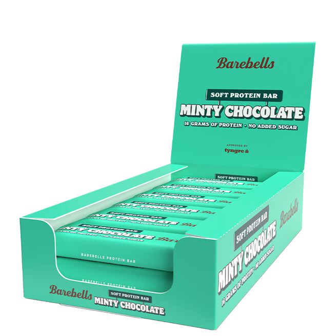 Barebells Soft Protein Bar Minty Chocolate 12x55g