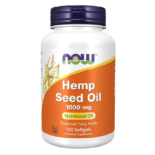 NOW Foods Hemp Seed Oil 1000 mg - 120 softgels