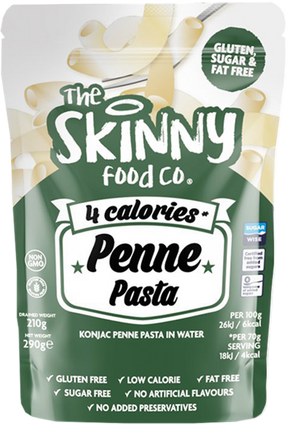 The Skinny Food Co Penne Pasta 210 g – konjacpasta med 4 kalorier per porsjon