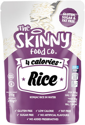 The Skinny Food Co Rice 290 g – konjacris med 4 kalorier per porsjon