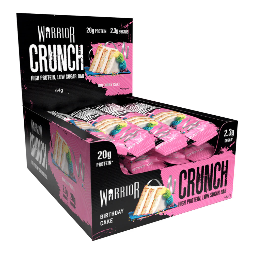 Warrior Crunch Bar - Birthday Cake 64g