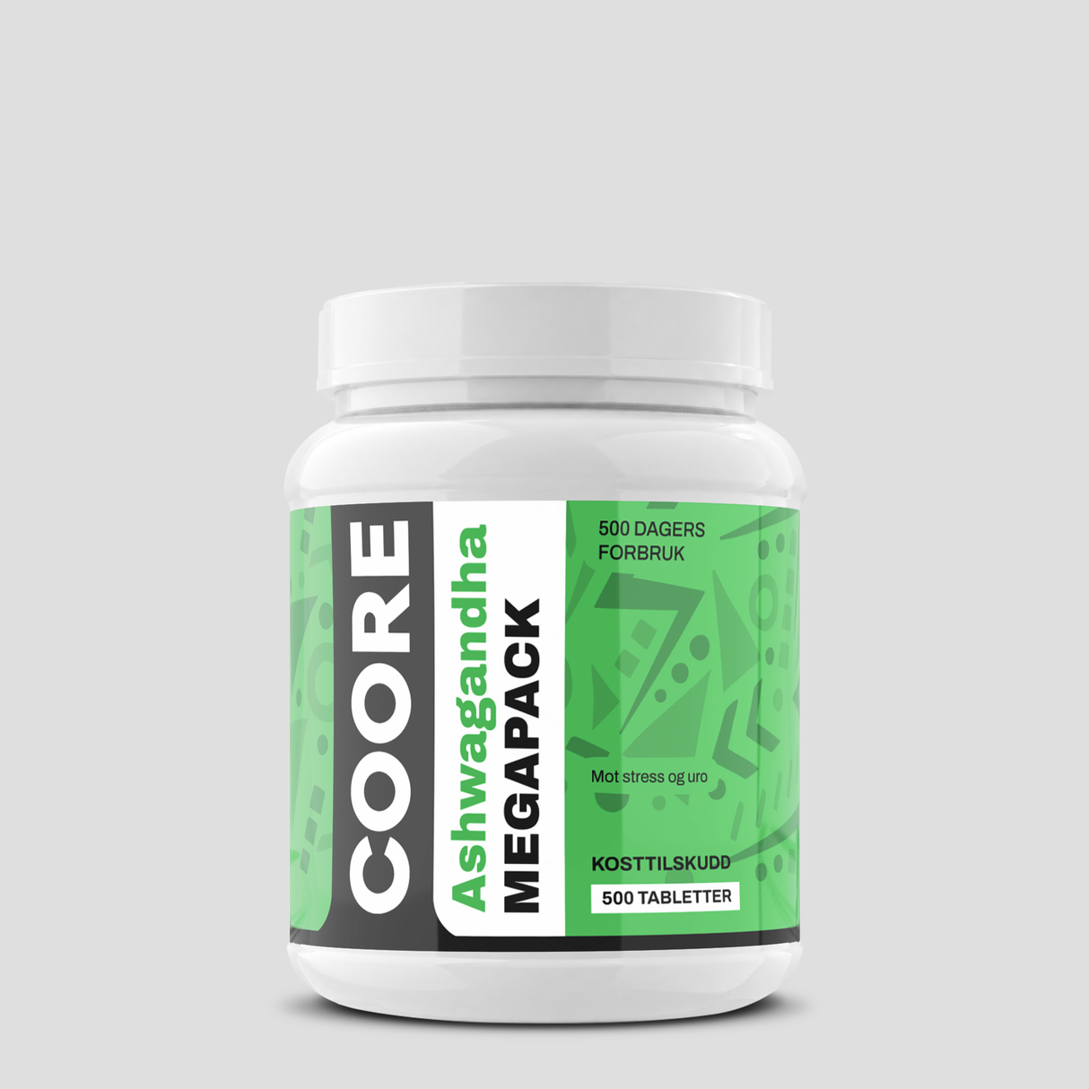 COORE Ashwagandha+ MEGAPACK (500 doser!)