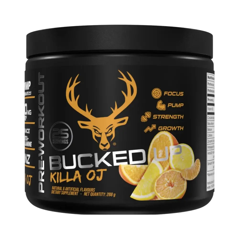 Bucked Up Pre Workout Killa Oj