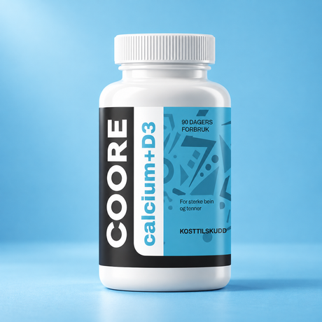 COORE Calcium+D3 90 tabletter