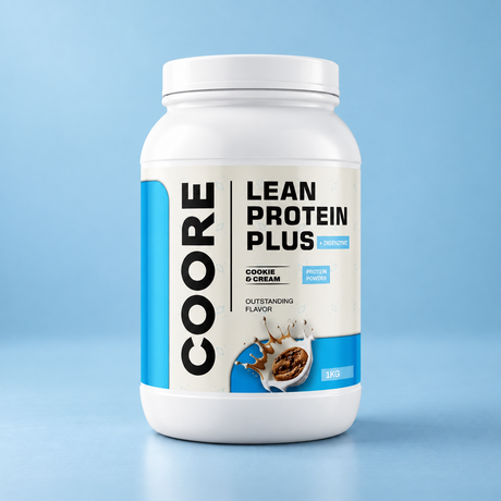 COORE Lean Protein Plus Cookie & Cream 1 kg