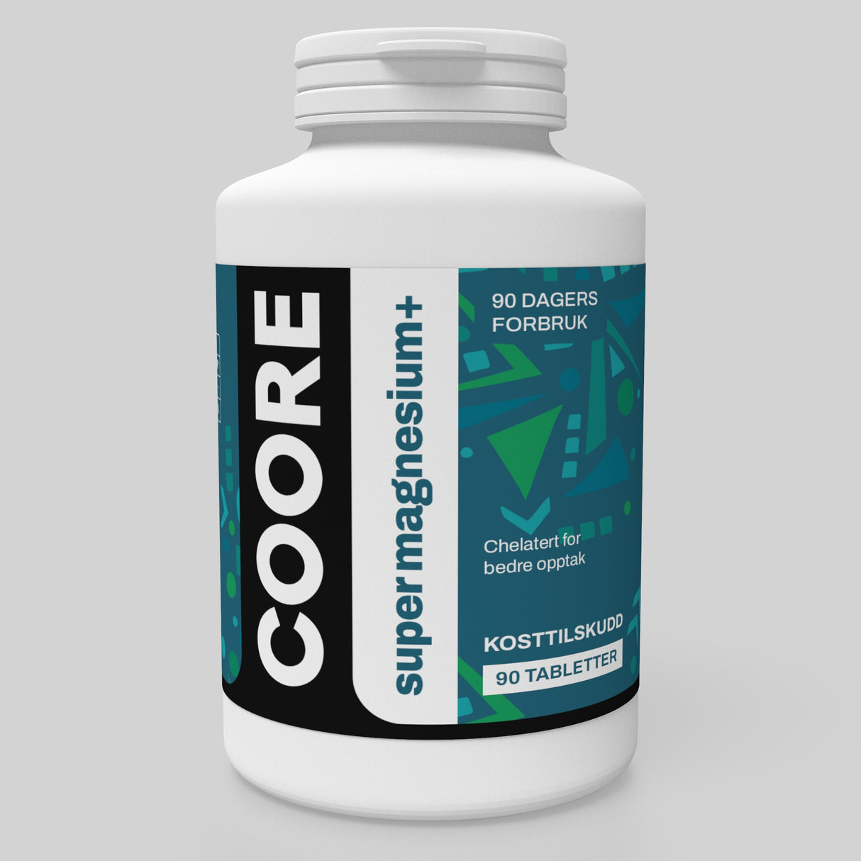 COORE Magnesium Biglycinate+ (90 doser!)