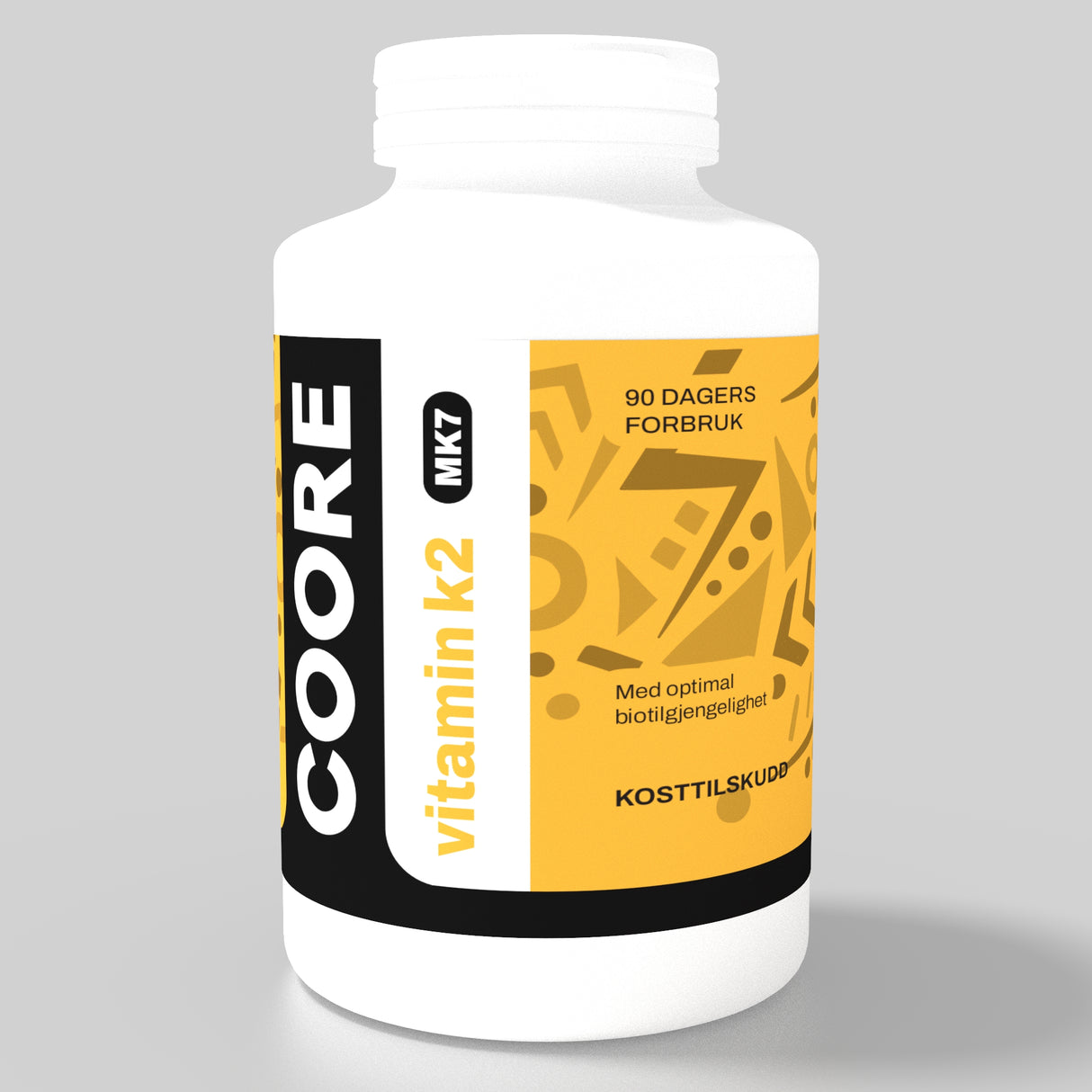 COORE Vitamin K2 MK7+ (90 doser!)