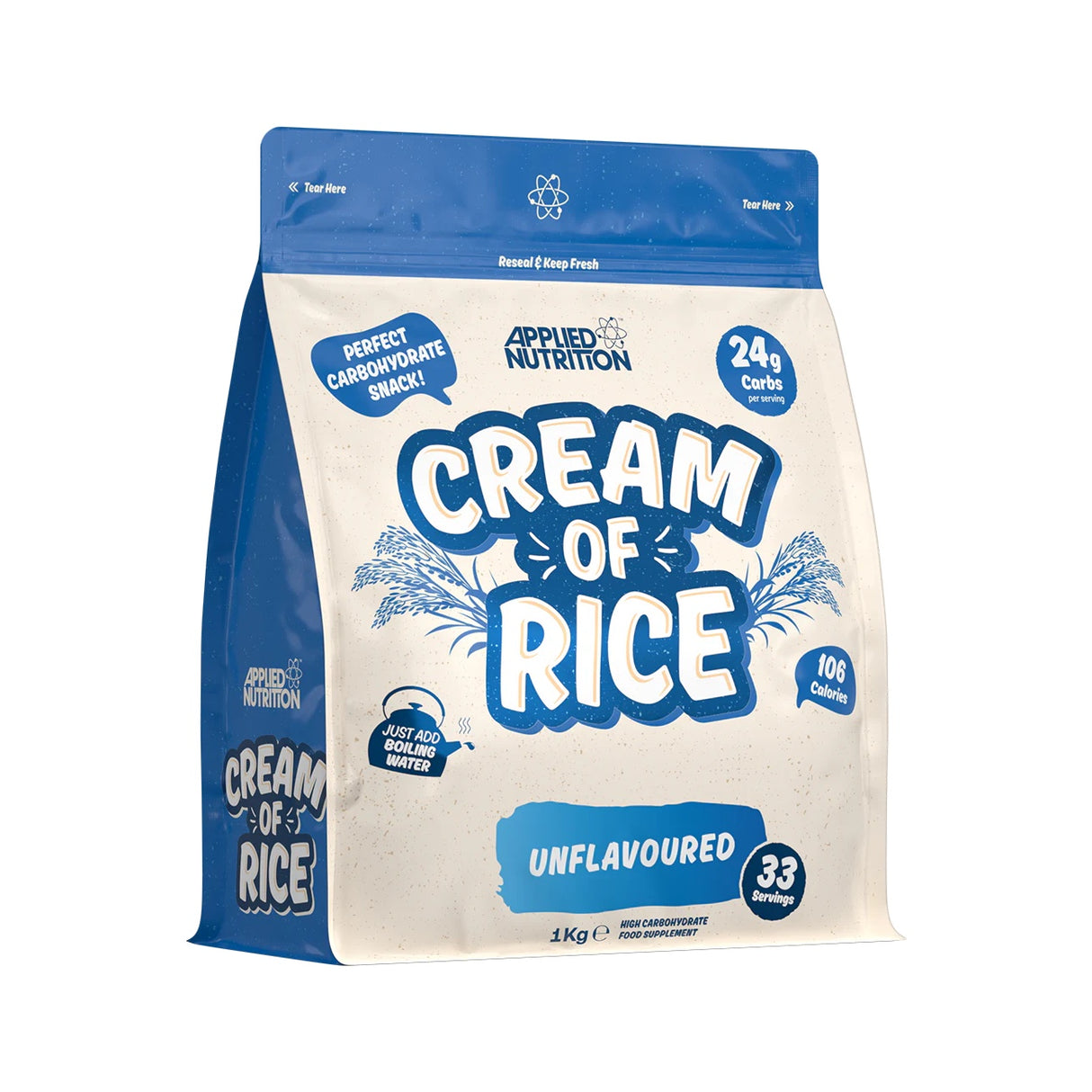 Applied Nutrition Cream of Rice - 1000 g - Unflavoured