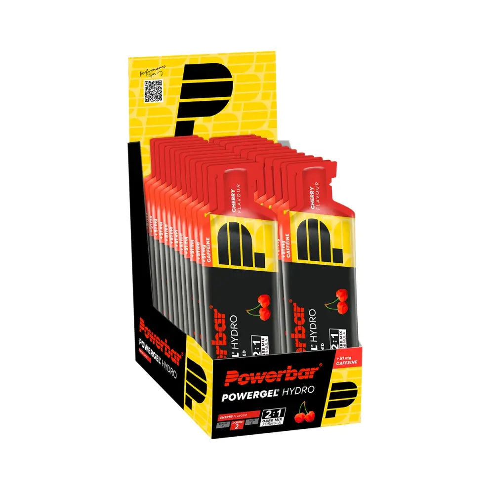 Powerbar Powergel Hydro (24x67ml) Cherry (with Caffeine)