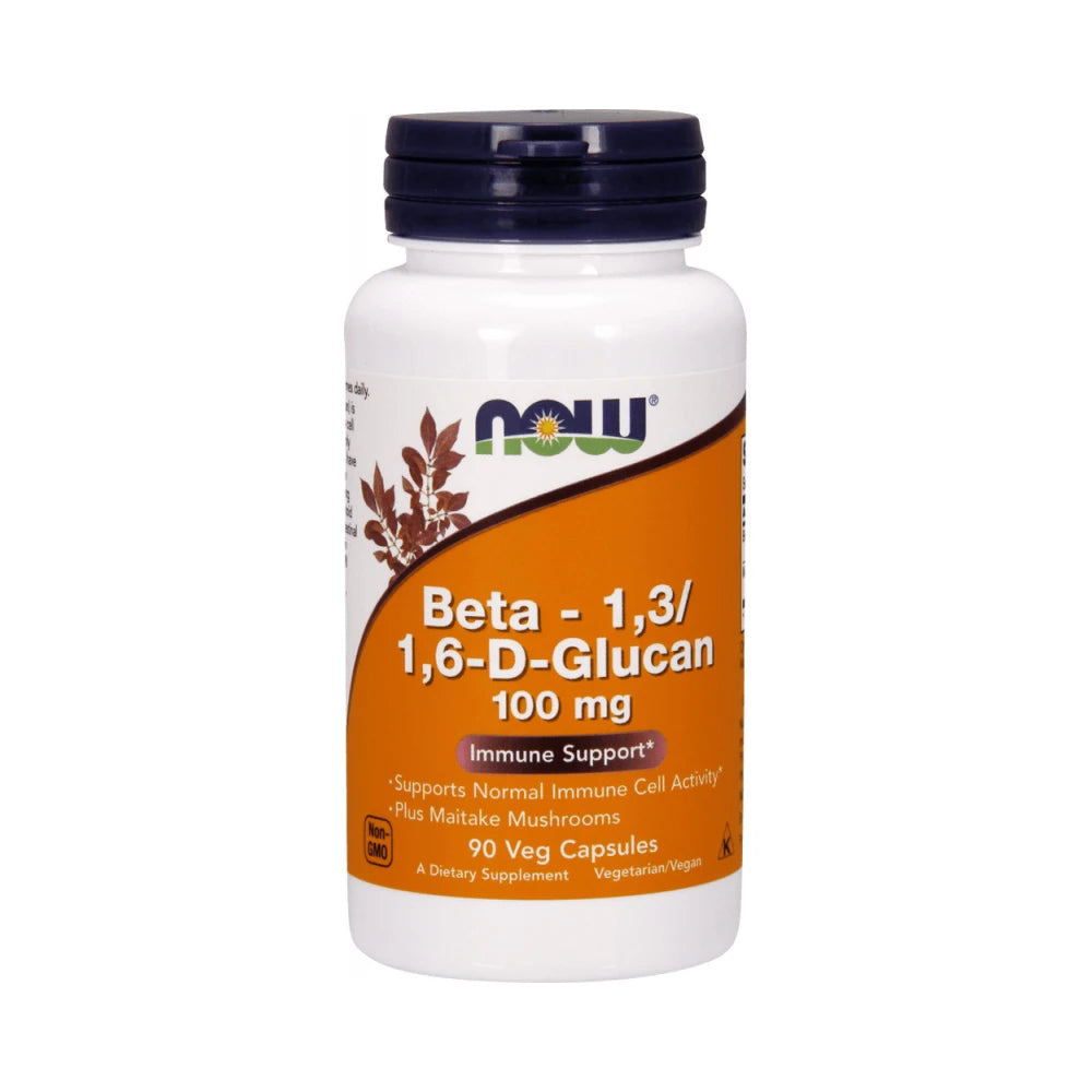 Now Foods Beta 1,3/1,6- D -Glucan 100 mg (90)