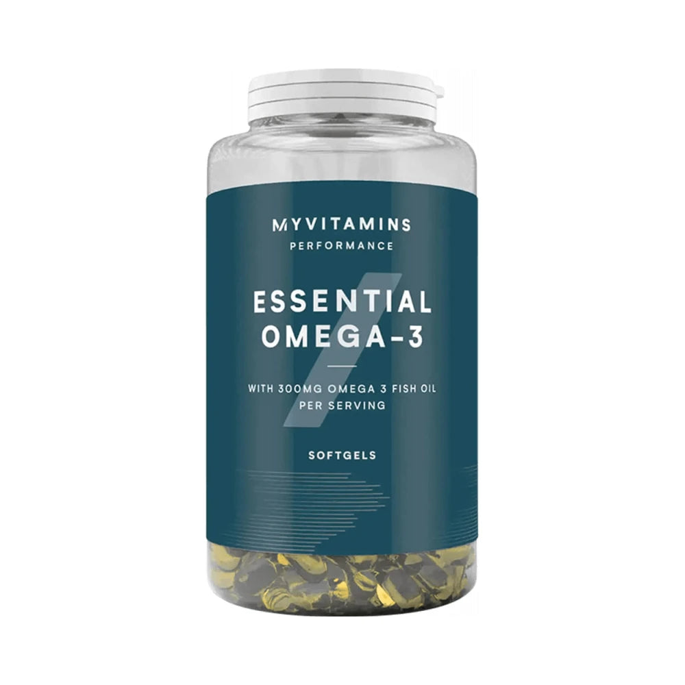 Myprotein MyVitamins Essential Omega-3 90 kapsler – fiskeolje med EPA og DHA