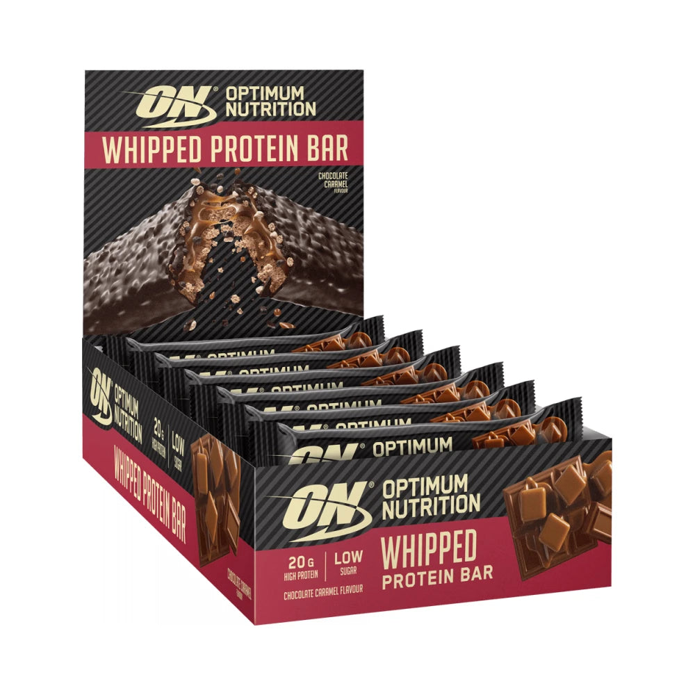 Optimum Nutrition Whipped Protein Bar (10x60g) Chocolate Caramel