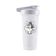 Performa Activ shaker 800 ml Unicorn – hvit shaker med ActionRod