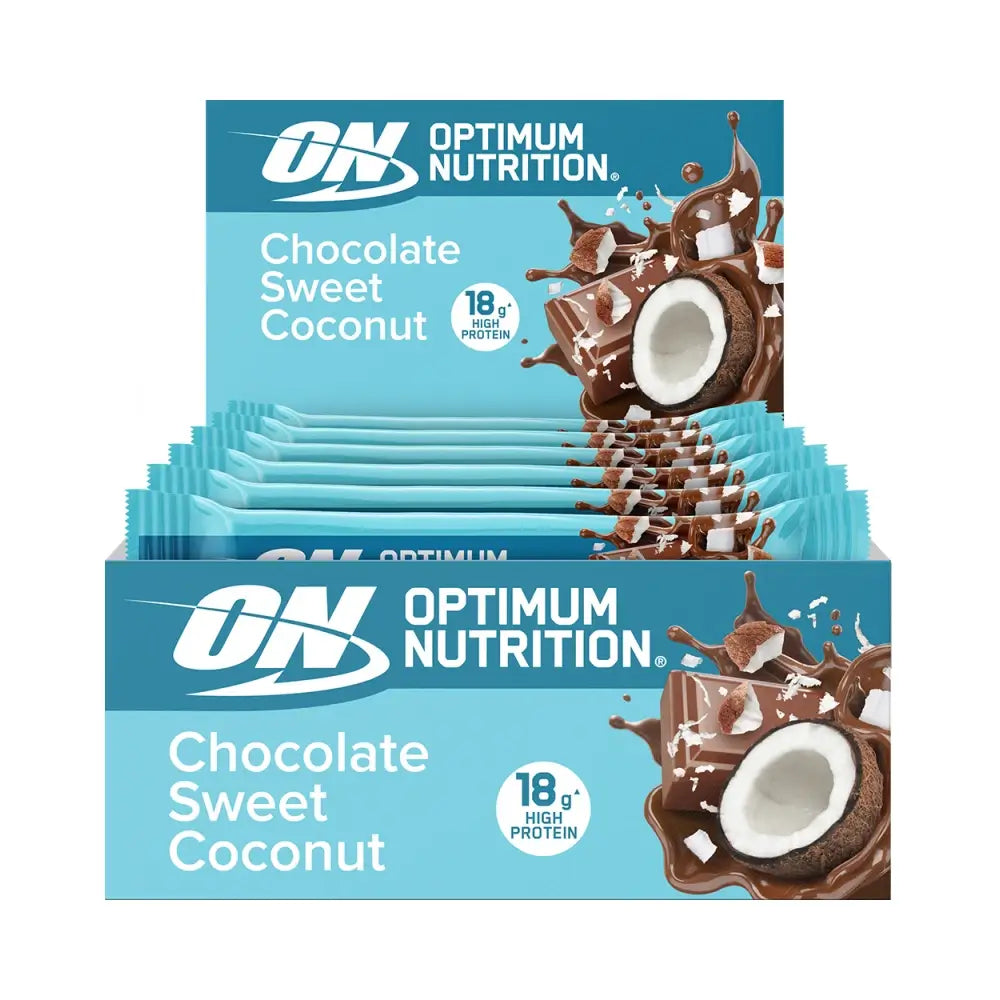 Optimum Nutrition Coconut Protein Bar (12x59g) Chocolate Sweet Coconut