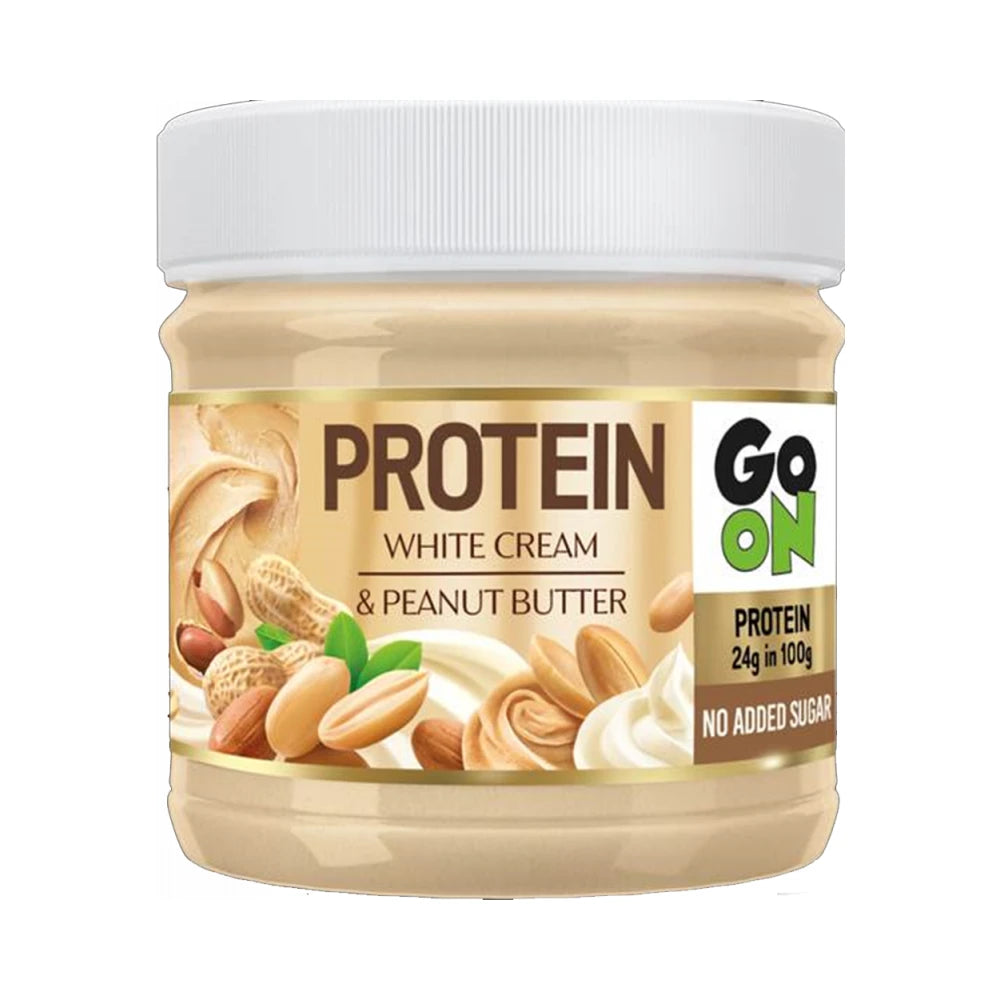Go On Nutrition Protein White Cream & Peanut Butter (180g) White & Peanut Butter