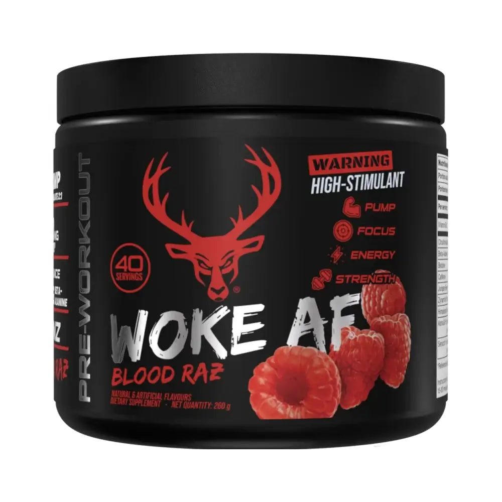 Bucked Up Woke AF (40 serv) Blood Raz