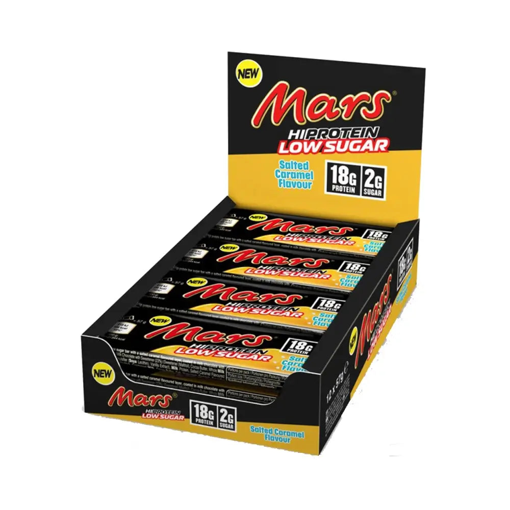 Mars Protein Mars Low Sugar High Protein Bar - Salted Caramel 12x57g