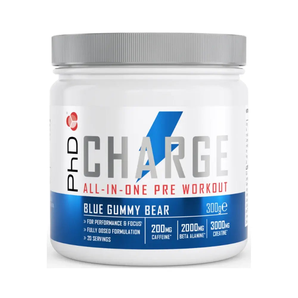 Phd Charge All-in-one Pre-workout (20 Serv) Blue Gummy Bear