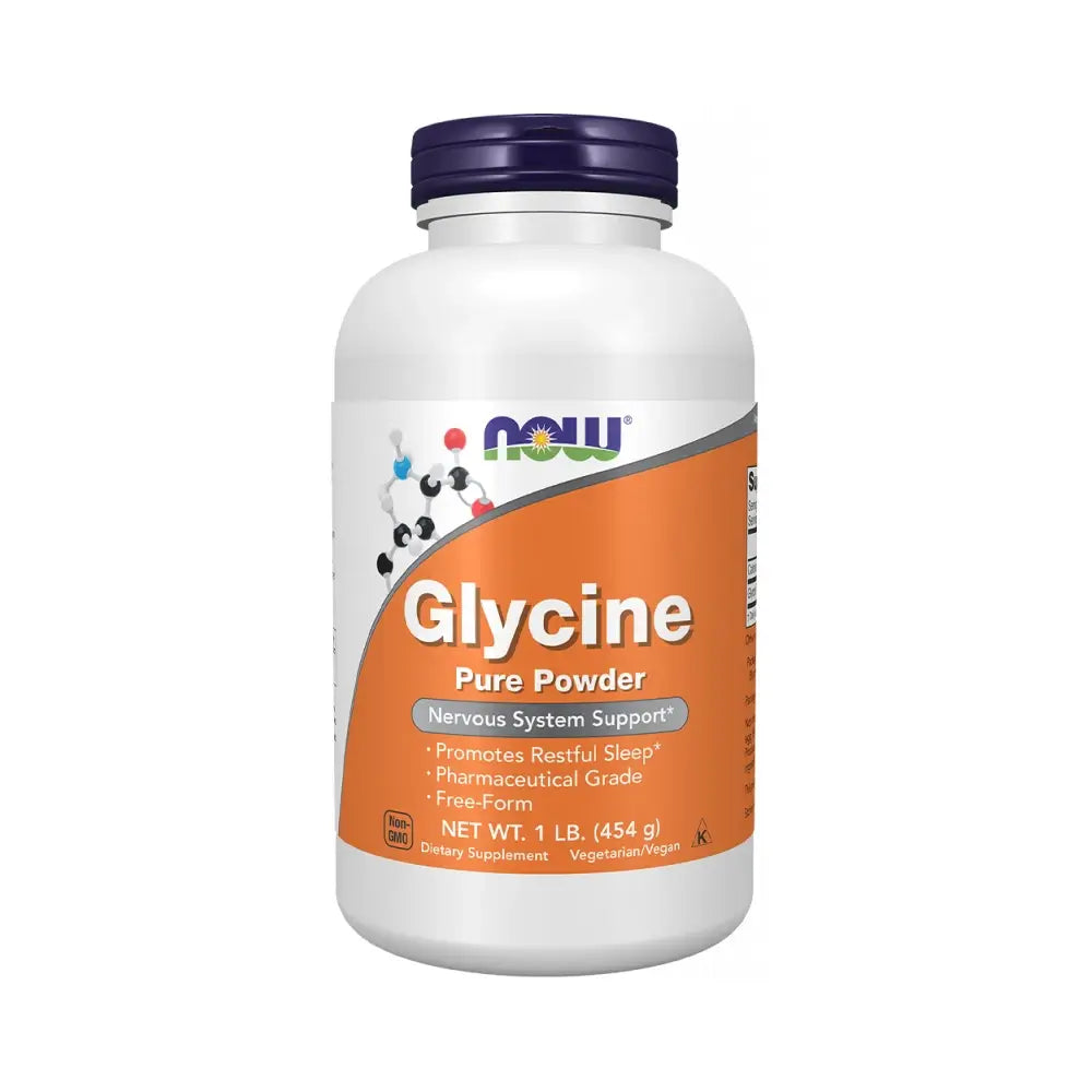 Now Foods Glycine Pure Powder (454g)