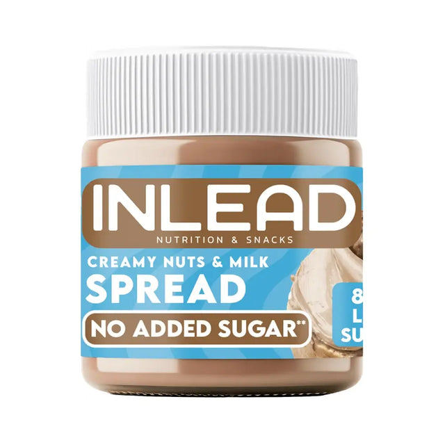Inlead Spread 200 g Creamy Nuts & Milk – mildt nøttepålegg uten tilsatt sukker