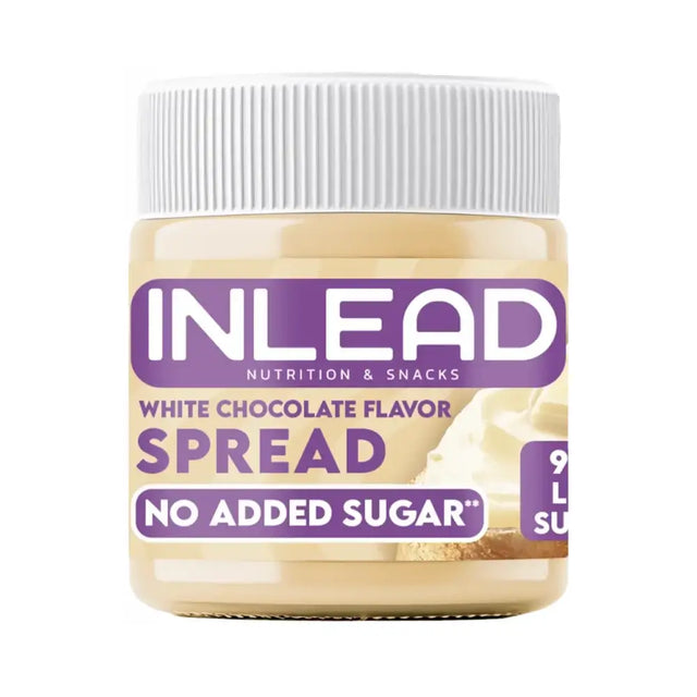 Inlead Spread 200 g White Chocolate – hvit sjokoladepålegg uten tilsatt sukker