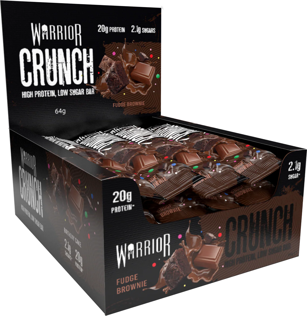 Warrior Crunch Bar - Fudge Brownie 64g