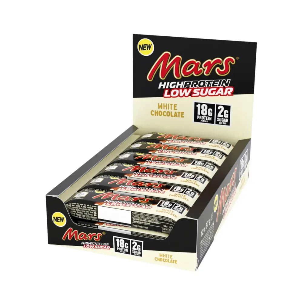 Mars White Low Sugar High Protein Bar (12x57g)