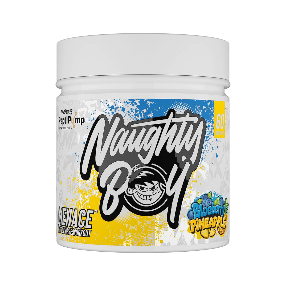 Naughty Boy Menace V2 - 420 g - Blueberry Pineapple