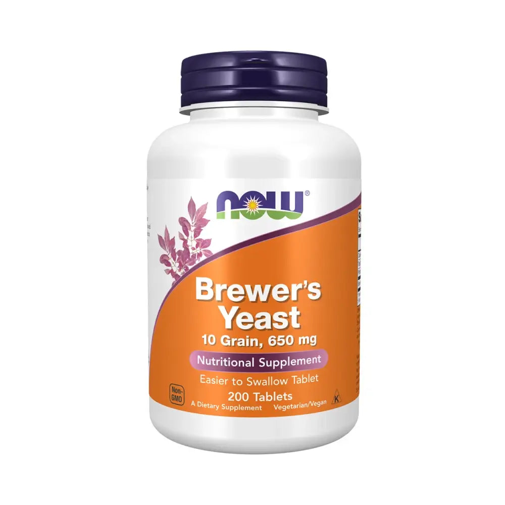 Now Foods Brewer's Yeast 650mg (200 tabs)