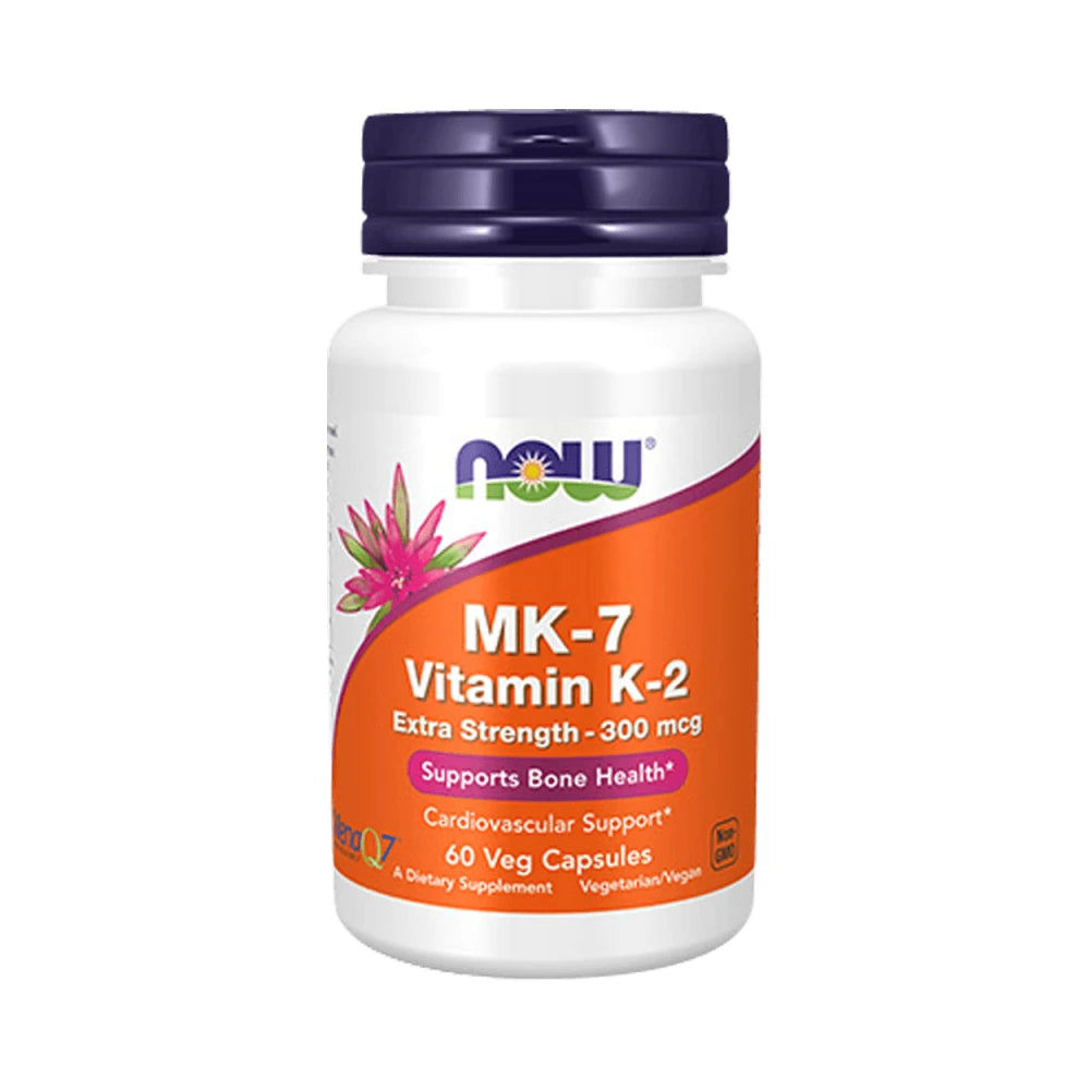 Now Foods MK-7 Vitamin K-2 Extra Strength mcg (60 vcaps)
