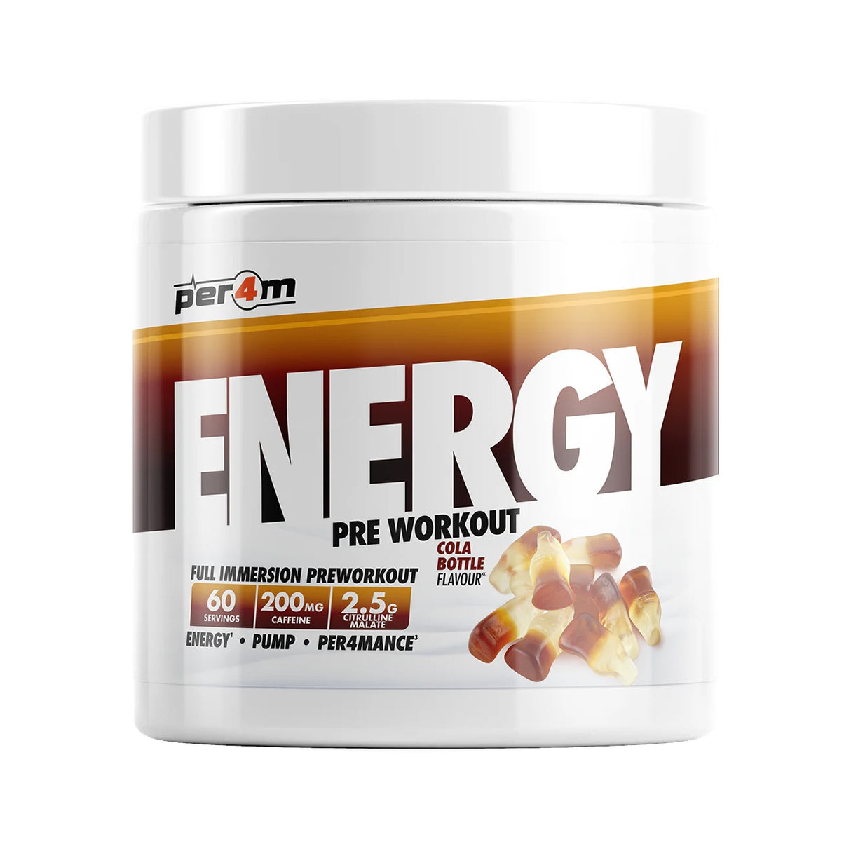 PER4M Energy Pre-workout - 390 g - Cola Bottle