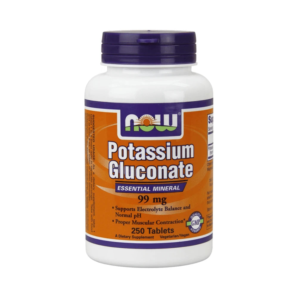 Now Foods Potassium Gluconate 99mg (250)