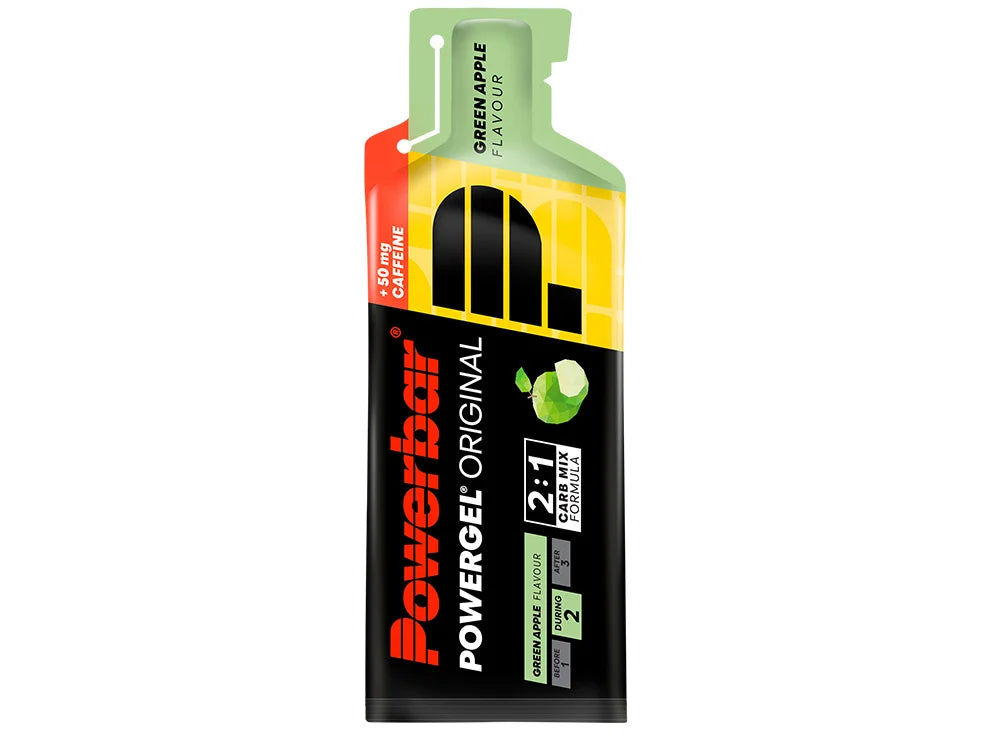 Powerbar PowerGel 41g Green Apple (with caffeine)
