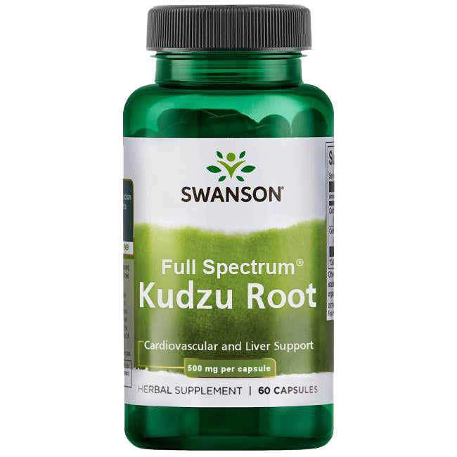Swanson Full Spectrum Kudzu Root 500 mg 60 Caps