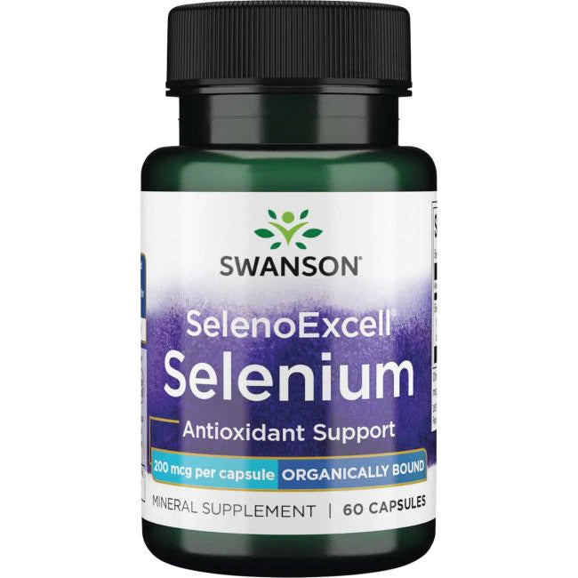 Swanson Selenoexcell Selenium 200 mcg 60 Caps