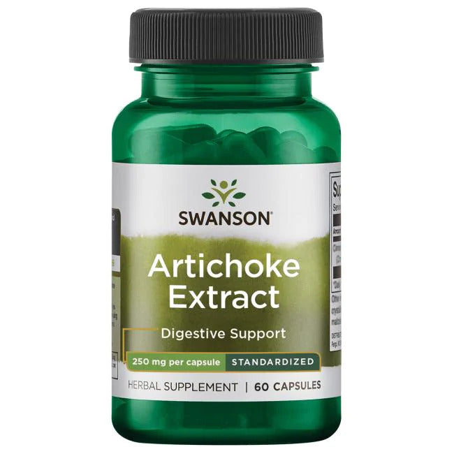 Swanson Artichoke Extract - Standardized 250 mg 60 Caps
