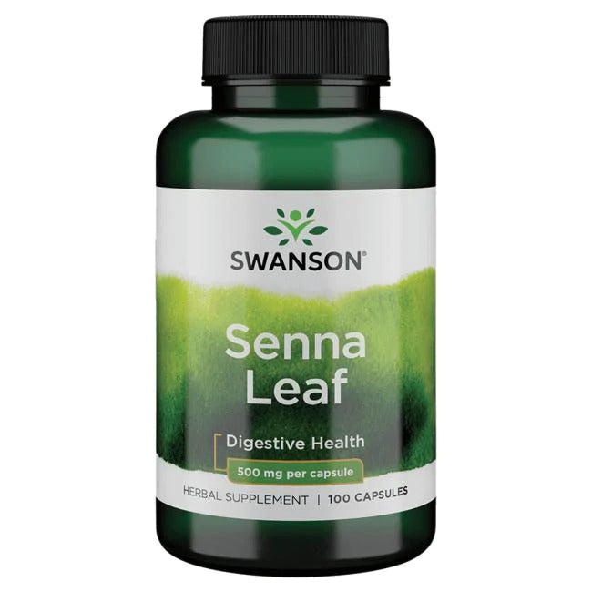 Swanson Senna Leaf 500 mg 100 Caps