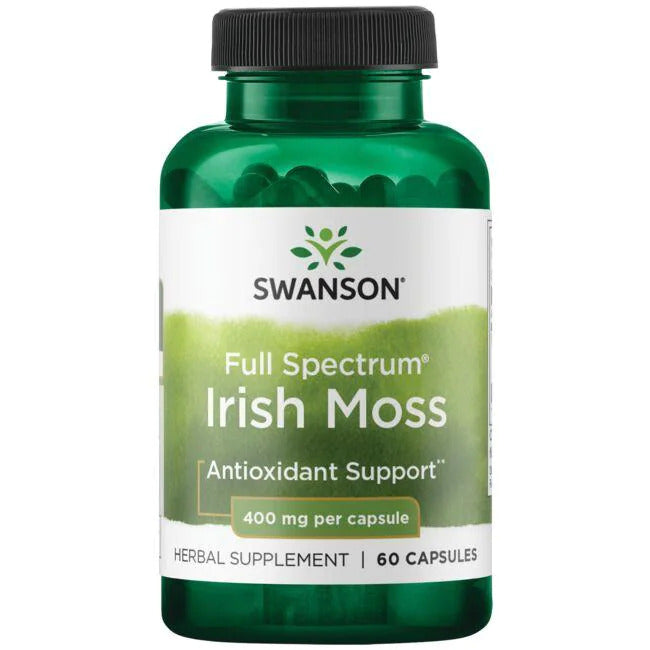 Swanson Full Spectrum Irish Moss 400 mg 60 Caps