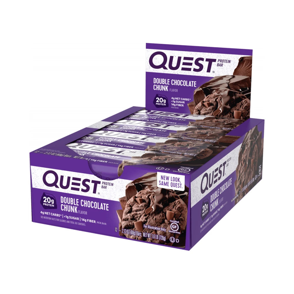 Quest Nutrition Quest Bars (12x60g) Double Chocolate Chunk