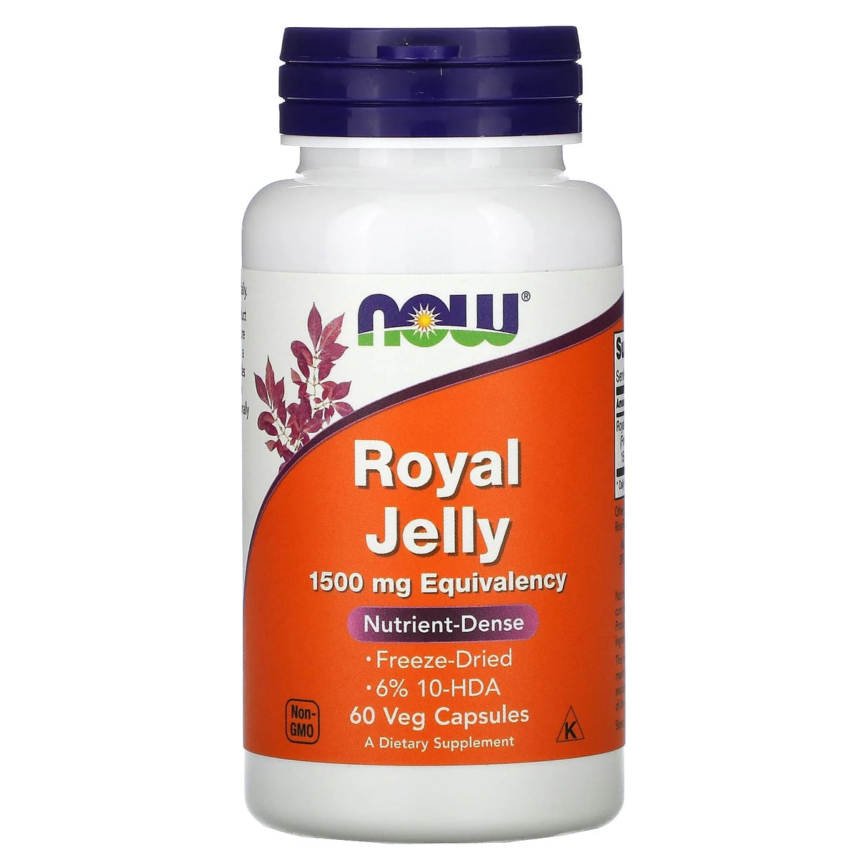 NOW Foods Royal Jelly 1500 mg - 60 veg caps