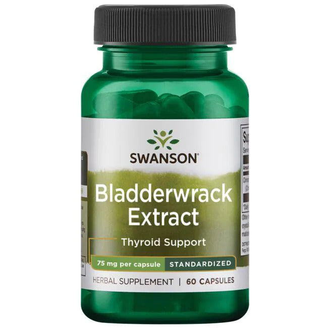 Swanson Bladderwrack Leaves 60x75mg