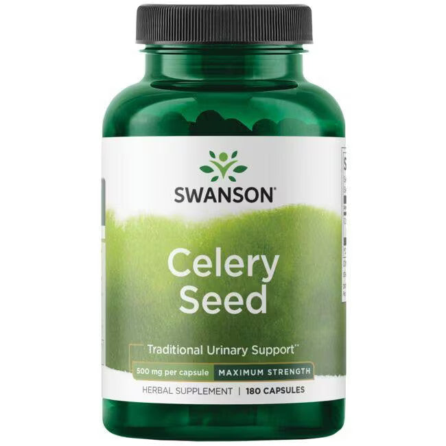 Swanson Celery Seed 500 mg 180 caps