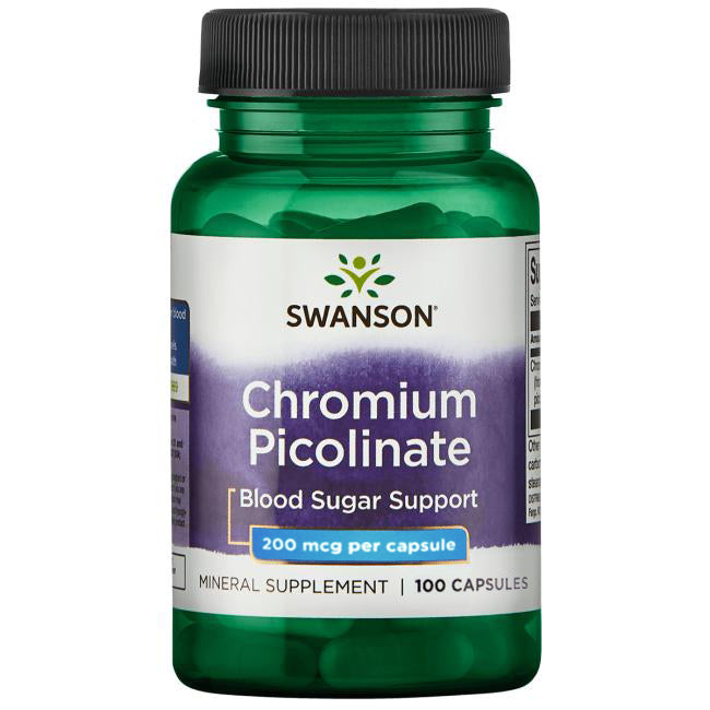 Swanson Chromium Picolinate 100x200mcg