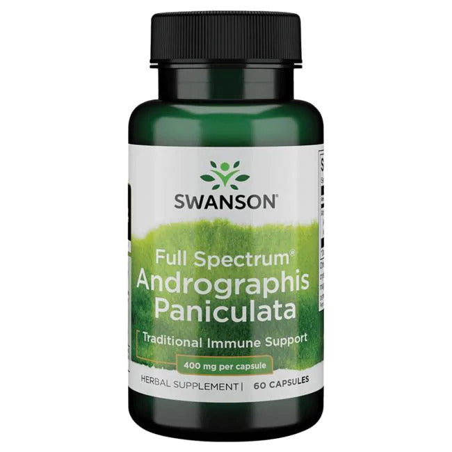 Swanson Full Sp Andrographis Paniculata 60x400mg