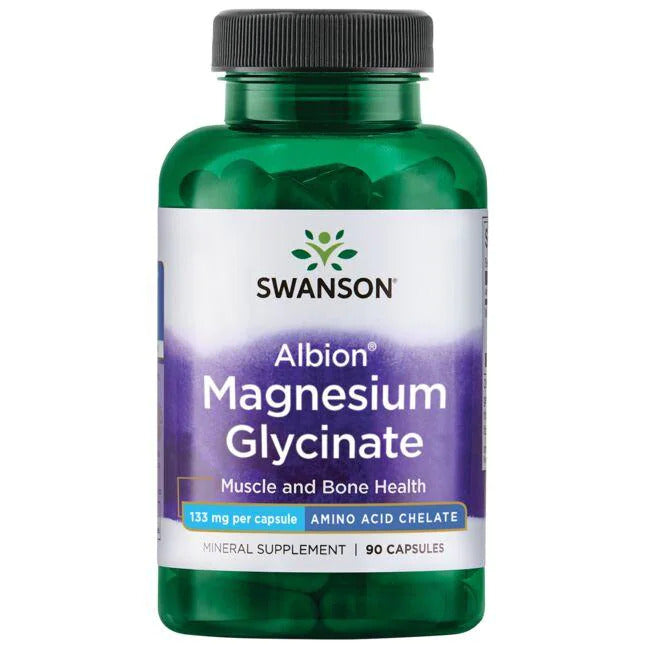 Swanson Magnesium Glycinate 90x133mg
