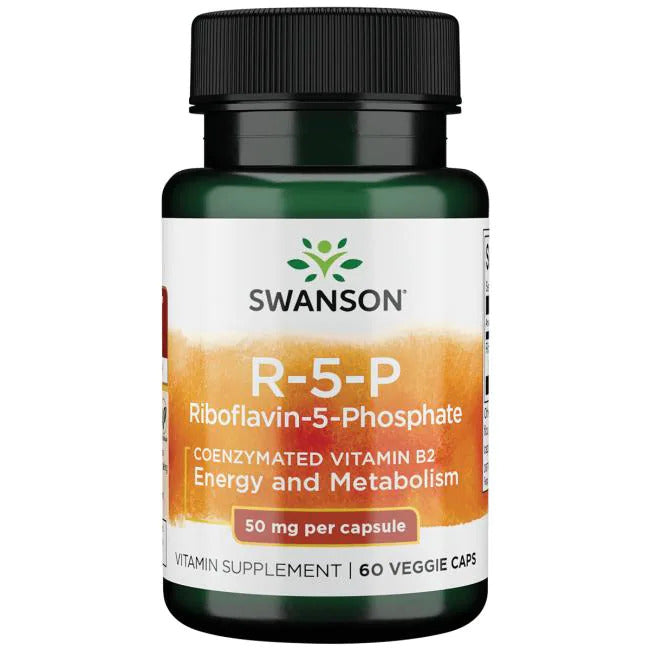 Swanson R-5-P Riboflavin-5-Phosphate 60x50mg