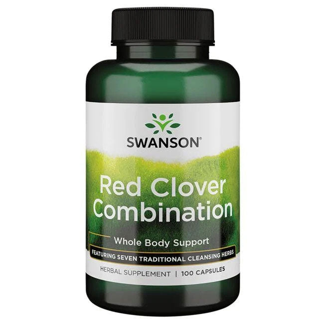 Swanson Red Clover Combined With Herbs 100 Caps